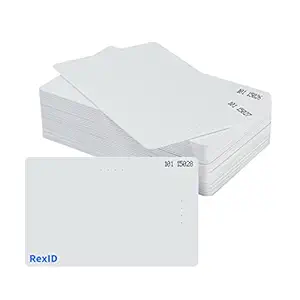 Default Programmed RexID H10301 PVC ISO Proximity Card for Access Control System. Comparable to Standard 26 bit Format for Add-On & Replacement on Current System (25 Pack, Facility Code - 101