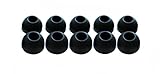 10 Black Motorola Replacement Earbuds Tips Motorola S9-hd S9 S10 S10hd Bluetooth Stereo Headphones