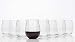Urbanity Unbreakable Wine Glasses Set of 8 -Tritan Shatterproof Plastic Indoor & Outdoor Wine Glasses for Camping & Parties -Dishwasher Safe, Unbreakable, Stemless, Crystal Clear, BPA Free - 16oz primary