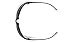 Safety Glasses,Clr/ I/O Mirror (Pack of 12)