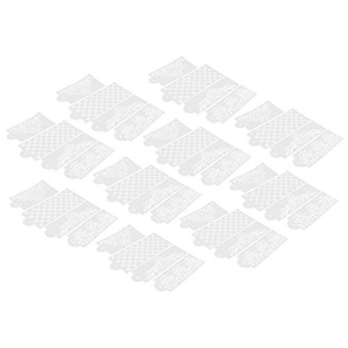 Deror Cake Spray Mold 10 Set Cake Spray Mold Cake Embossing Mold Baking Stencils voor Thuis Keuken Tool - Image 6