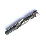 JERRAY UP/Down Tools Made HRC55 Solid Carbide, 2 Flutes Compression Wood End Mill Router bits,1/4"Shank,1/4"Cut Diameter,1"Cutting Length,2"Overall Length