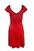 ETCYY Women's Summer Sex V Neck Knee Length Casual Party Dress