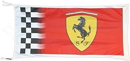 Cyn Flags Ferrari Single Checked Flag 2.5 x 5 ft 150 x 90 cm