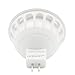 LEDIARY MR16 5W LED Light Bulbs, GU5.3 LED Spotlight bulbs, Daylight White 6000K 100-240V(6-Pack), 470lm,40 Degree Beam Angle, Tracking Light Bulbs