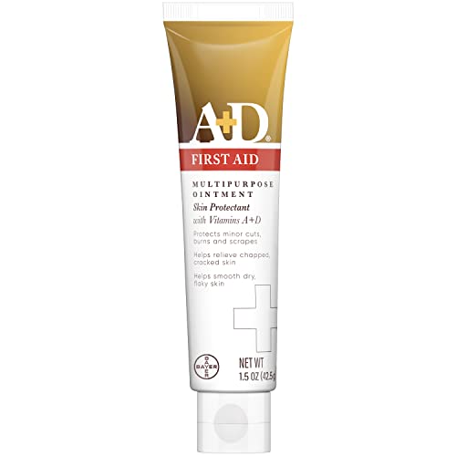 A+D First Aid Healing Ointment Moisturizing Skin Protectant for Dry