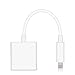 CloudWave iPhone 7 Headphones Adapter, Lightning Audio iPhone 7/7 Plus Dual Function Headphones Adapter and Charge Adapter - White