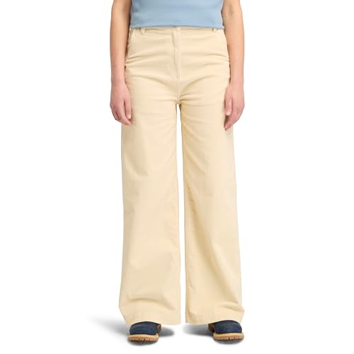 Timberland Women's Corduroy Wide Leg Pants, Angora, 31x28