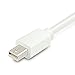WEme Mini DP to DVI Adapter Converter Male to Female 1080P (Thunderbolt 2 Port Compatible) Mini DisplayPort Cable for iMac, Mac Mini, Microsoft, Surface Pro, Google Chromebook Pixel and Laptop,White