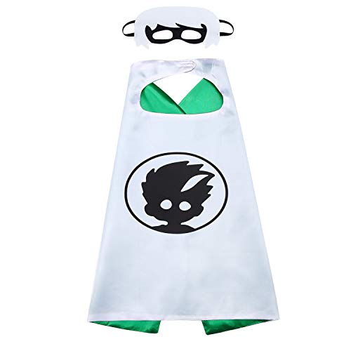 NuGeriAZ Hallowen Costumes Capes and Masks for Kids Compatible Superhero Cape and Dress up Kids Best Gifts (Cape 5pcs)