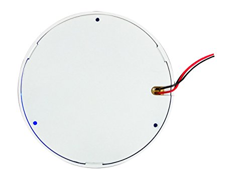 OZ-USA 5" Round Red White Blue LED Color Changing Dome Light Touch Sensor Switch Lighting Fixture Interior Exterior Marine RV Truck Boat Wheelhouse Trailer 12v 24v