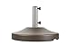US Weight Fillable Free Standing Umbrella Base, Empty, Bronze