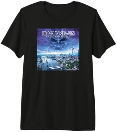 Amazon.com: Iron Maiden Brave New World T-Shirt : Clothing, Shoes