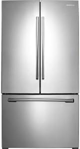Image of Samsung RF261BEAESR 25.5 Cu. Ft. Stainless Steel French Door Refrigerator - Energy Star