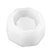 Diamond Shaped Surface Succulent Plant Flower Pot Soap Bottle Mold Silicone Mold DIY Ashtray Candle Holder Mould 8 x 8 x 4cm