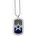 NFL Siskiyou Sports Fan Shop Dallas Cowboys Team Tag Necklace 26 inch Team Color
