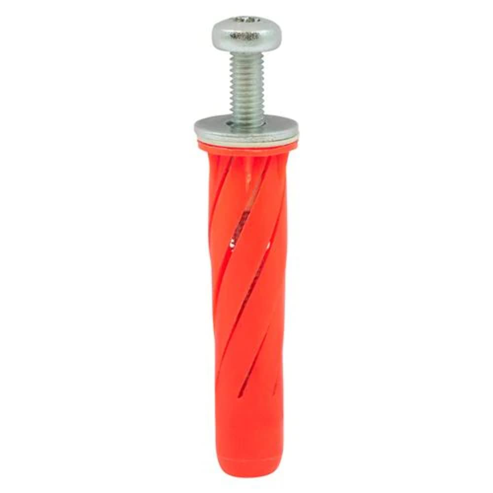 TIMCO Stella Fix Universal Anchors - TX - Pan - Red - M5 x 55 - A highly effective universal anchor for fixing heavy loads to plasterboard cavities and solid materials.