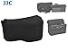 JJC Black Ultra Light Neoprene Camera Case for Sony a6600 a6500 a6400 a6300 a6100 a6000 a5100 +16-50mm Lens, Pouch Bag for Sony RX1 RX1R II, Panasonic LX100 LX100 II, Canon SX510 HS G1X III, Sigma FP primary