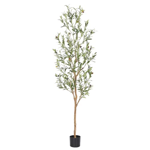 Bellacat Faux Olive Tree 6ft，Olive Trees