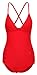 BAWDY Women's Retro One Piece Plus Size Monokini Swimsuit - Designed in USA