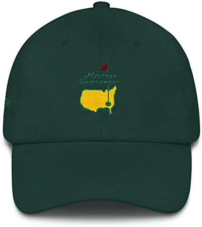 FORM The Masters Golf Hat. Masters Dad Hat. Green Adjustable Baseball Cap. Masters Golf. Augusta National Inspired Strapback Hat Golf