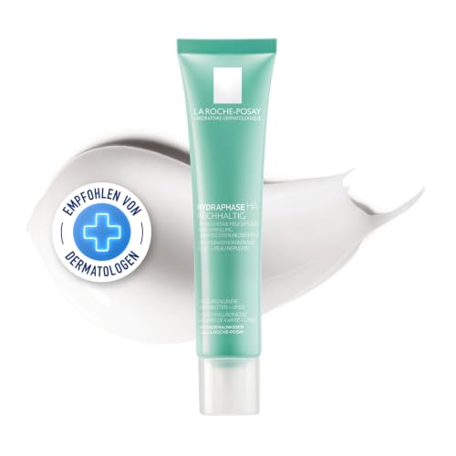 La Roche Posay Hydraphase HA Reichhaltig, Pflegende Gesichtscreme für 72h intensive Feuchtigkeit und mehr Strahlkraft, Aufpolsternd, Mit natürlichem H