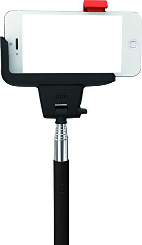 Hype® Bluetooth Selfie Stick with Shutter Button-Black