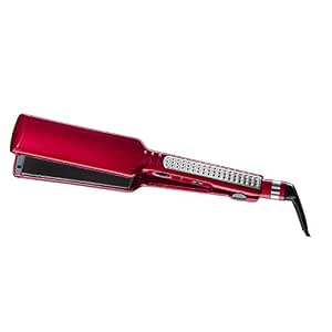 Amazon.com: INFINITIPRO BY CONAIR Plancha de cerámica turmalina, 1 3/4  pulgadas, rojo : Belleza y Cuidado Personal