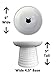 Raised Cat Food or Water Bowl - Vet Recommended Height (5