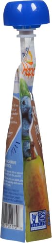 HAPPYTOT ORGANIC PEAR, BLUEBERRY & SPINACH, 4 OZ