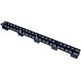 Top Rail on Ruger SR22 RDS Rifle for Scope, dot Sight, Laser, Flashlight...Bridge Design, 25 Slots, 10"/ 255 mm Length, TufForce RG25A