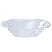 KingZak Clear Solid Color Premium Heavy Weight Plastic Soup Bowl (15 Oz.) 50 Count - Durable, and Stylish Plastic Bowls