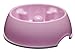 Dogit Go Slow Anti-Gulping Dog Dish, Slow Feeding Dog Bowl Suitable for Wet or Dry Food, Small, Pink