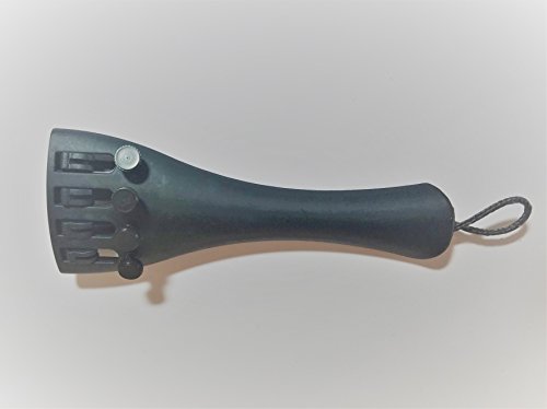 Old Master Carbon Fiber Fine Tuner Violin Tailpiece 4/4 â€“ Full Size Violin