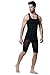GKVK Mens Slimming Body Shaper Vest Shirt Abs Abdomen Slim,S(chest size76cm-81cm/30inches-32inches),Black