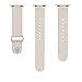 MoKo Apple Watch Band Series 1 Series 2, Soft Silicone Replacement Sports Band for 42mm Apple Watch 2015 & 2016 All Models, STONE (Not fit 38mm Versions)