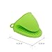 Silicone Heat Resistant Cooking Pinch Mitts, Mini Oven Mitts, Gloves, Cooking Pinch Grips, Pot Holder and potholder for kitchen, byTopshome(Green)
