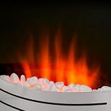 Dimplex Glen Fulford Inset Electric Fire Black Stainless Steel Optiflame 2KW view 3