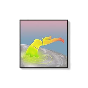 Framed Canvas Wall Art for Living Room, Bedroom Abstract Canvas Prints for Modern Home Decoration Ready to Hang - 16"x16" inches