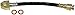 Dorman H381143 Rear Driver Side Brake Hydraulic Hose Compatible with Select Jeep Models