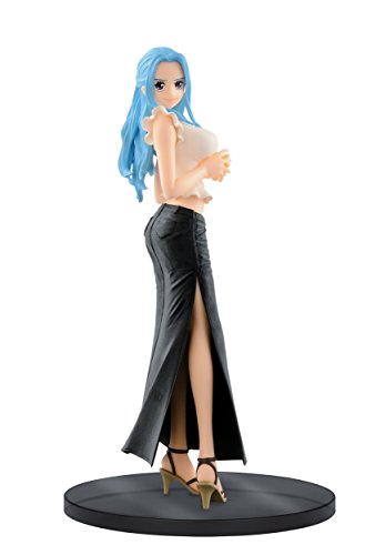 Banpresto One Piece 6.7-Inch Nefeltari Vivi Figure A (Black Jeans), Jeans Freak Series Volume 9