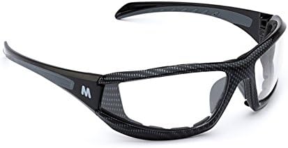 MORR MARRCONI Z75 Sport Sunglasses with Fog ARMORR Anti-Fog Lenses and Foam Padded Frame for Aggressive Mountain Bikers