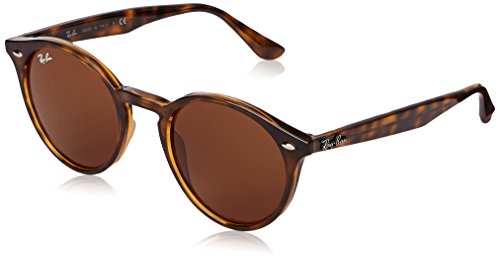 Ray-Ban Injected Man Sunglasses - Dark Havana Frame Dark Brown Lenses 49mm Non-Polarized