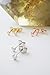 HONEYCAT Tiny Heart Stud Earrings in 18k Rose Gold Plated | Minimalist, Delicate Jewelry (RG)