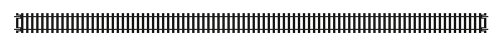 Hornby R603 Long Straight HO/OO Gauge, 670mm