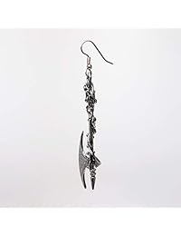 Gótico Vine Envuelto hacha Medieval del Verdugo Renaissance Dangle Earrings