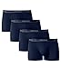 Lapasa Men's Underwear 4-PACK Boxer Brief Micro Modal Super Soft No Fly Pouch Trunks M02,True Blue,X-Large (Waist 40 Inches-42 Inches)