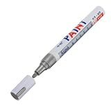Permanent Car Tyre Tire Metal Paint Pen Marker (Silver)