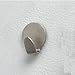 Brushed Nickel 5 MAGNETIC CLIP hooks hanger bathroom