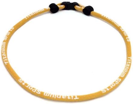 Single Titanium Necklace (Gold, 20 inch)